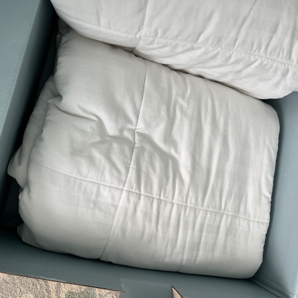 Comforter, Down-alternative duvet insert, Full/Queen, white - Picture 4 of 6